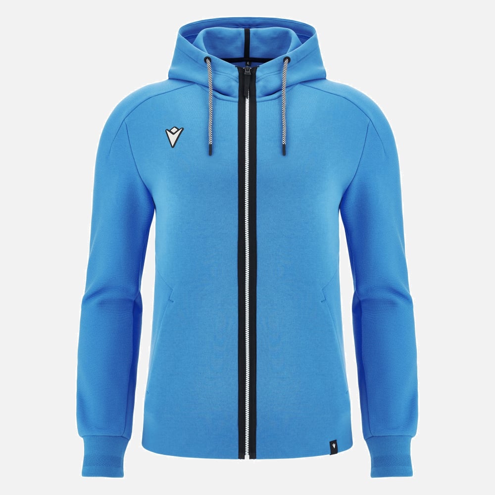 rhodos felpa full-zip con cappuccio da uomo