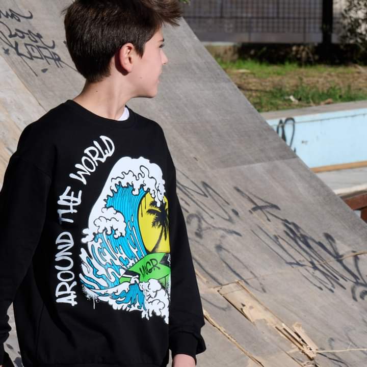 Felpa garzata  per bambini Hangar93