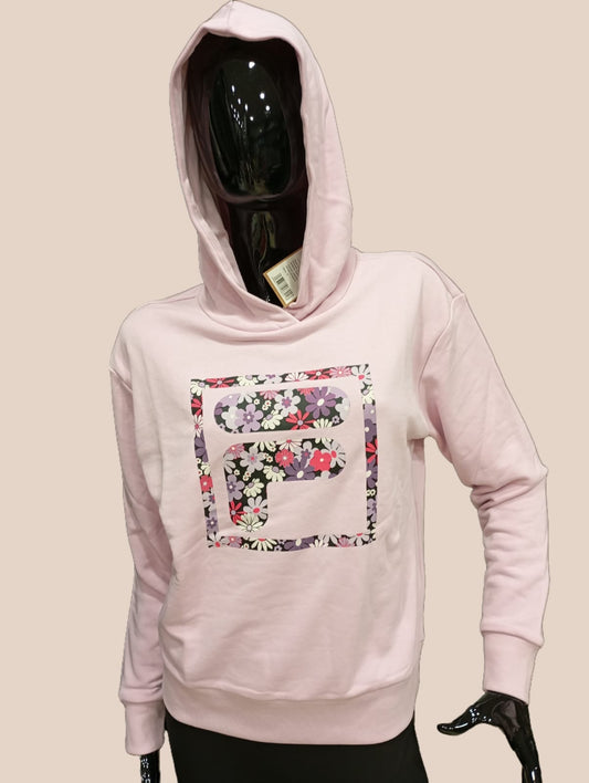 Fila felpa senza zip donna glicine