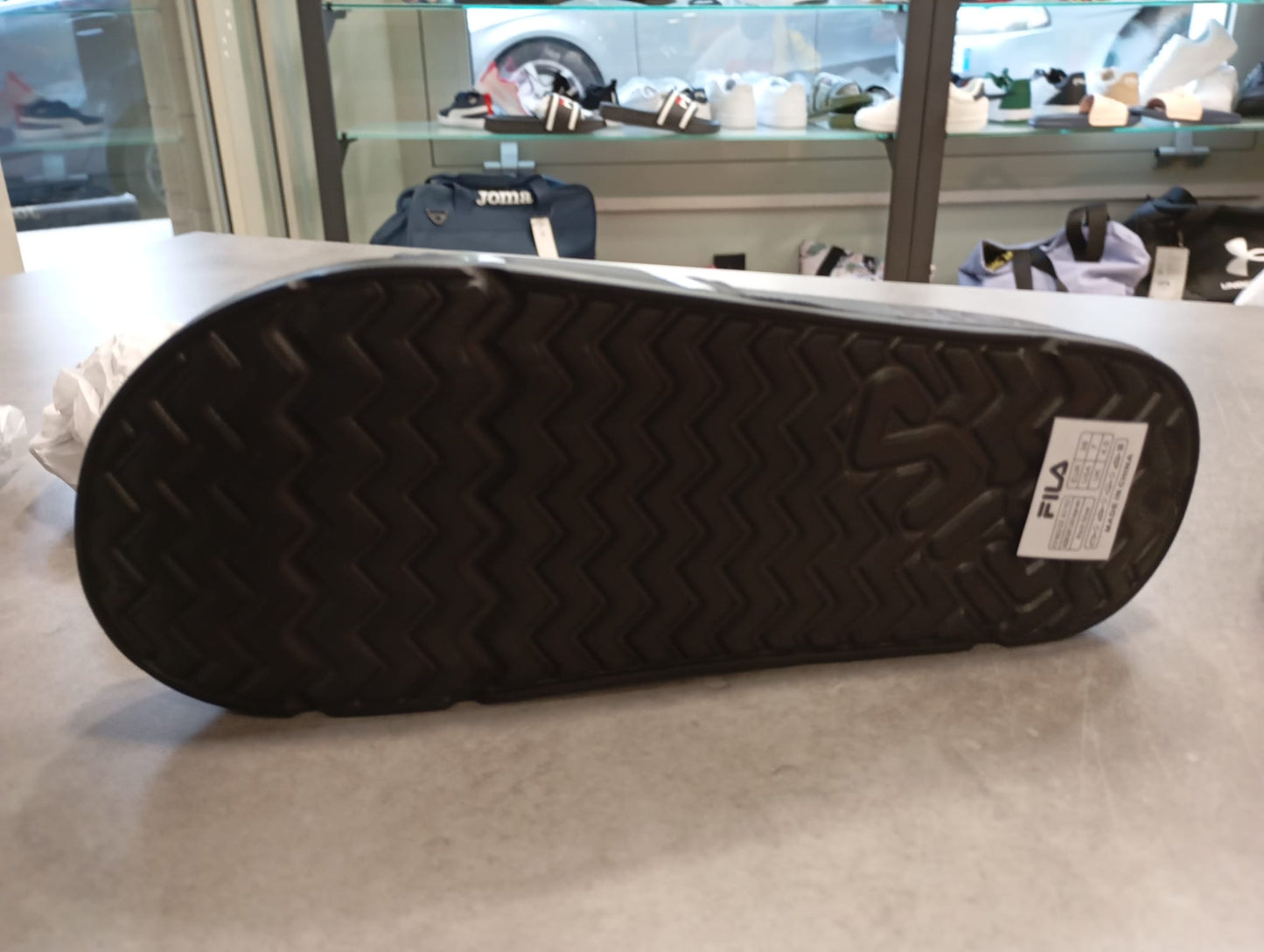 Fila - slipper con fantasia leopardata